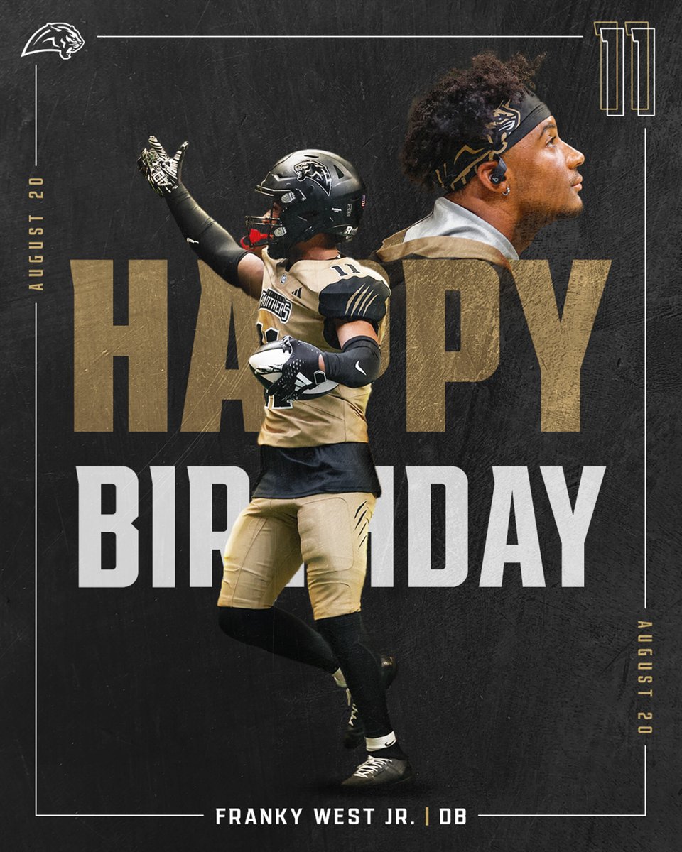 PanthersIFL's tweet photo. Happy Birthday, @west_franky 🔥 https://t.co/FIEZjSov6z