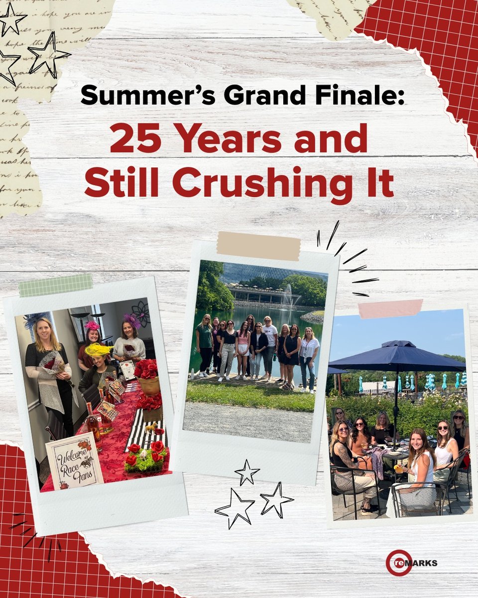 OnTheMarkComm's tweet image. 📢 New Blog Alert! 
Walk with us through the memories that capture the heart of who we are. A reminder on why culture matters and the activities that fuel it, proving that connection, growth and purpose never go out of style. Check out our top 25 memories! onthemarkcommunications.com/2025/08/18/sum…