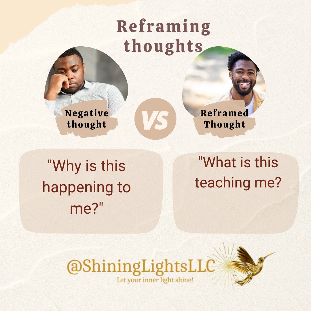 ShiningLightsCo's tweet photo. Life's challenges are not meant to break us, but to mold us into stronger, wiser beings. Embrace the lessons and watch yourself grow! #GrowthMindset #ReframeYourThoughts #Positivethinking #ShiningLightsLLC #growthmindset #Shine #Mentalhealth #therapy https://t.co/0VT2Uqpamk