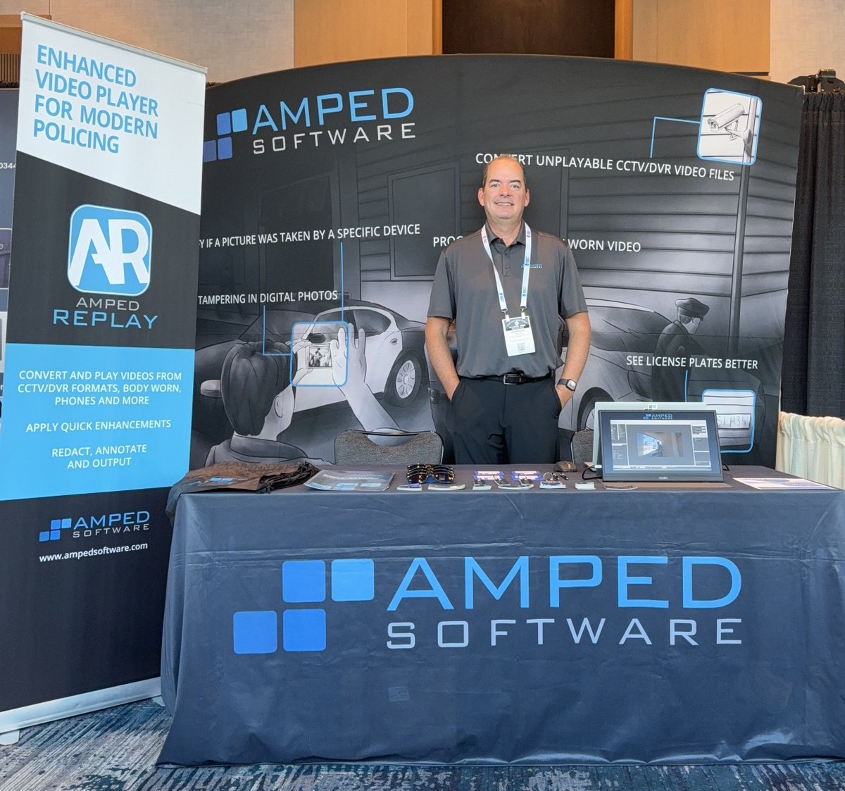 Did you know minor digital edits can compromise an investigation? At N-LECC in Arlington, Brandon Sailer from Amped Software is showing how Amped Authenticate can expose falsified multimedia evidence, from subtle tampering to synthetic video manipulation! buff.ly/t10Vg4j