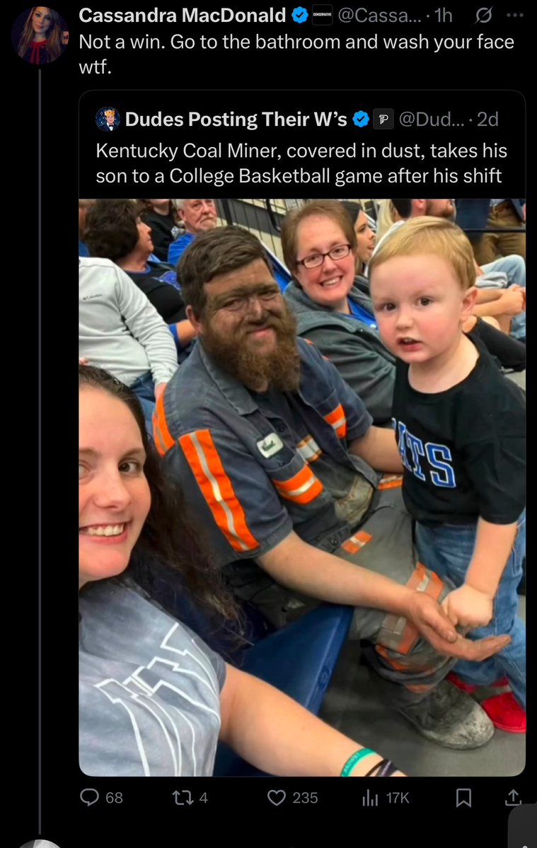 Zayy The Truck Driver (@brokensword25) on Twitter photo A father being a good father.
Keyboard warrior most affected
Tell me you don’t have a 1,000 cats in your house, <a href="/CassandraRules/">Cassandra MacDonald</a>
Anyone whose done labor where grime and/or grease are involved, knows how time consuming it is to clean it off your body and especially your clothes A father being a good father.
Keyboard warrior most affected
Tell me you don’t have a 1,000 cats in your house, <a href="/CassandraRules/">Cassandra MacDonald</a>
Anyone whose done labor where grime and/or grease are involved, knows how time consuming it is to clean it off your body and especially your clothes