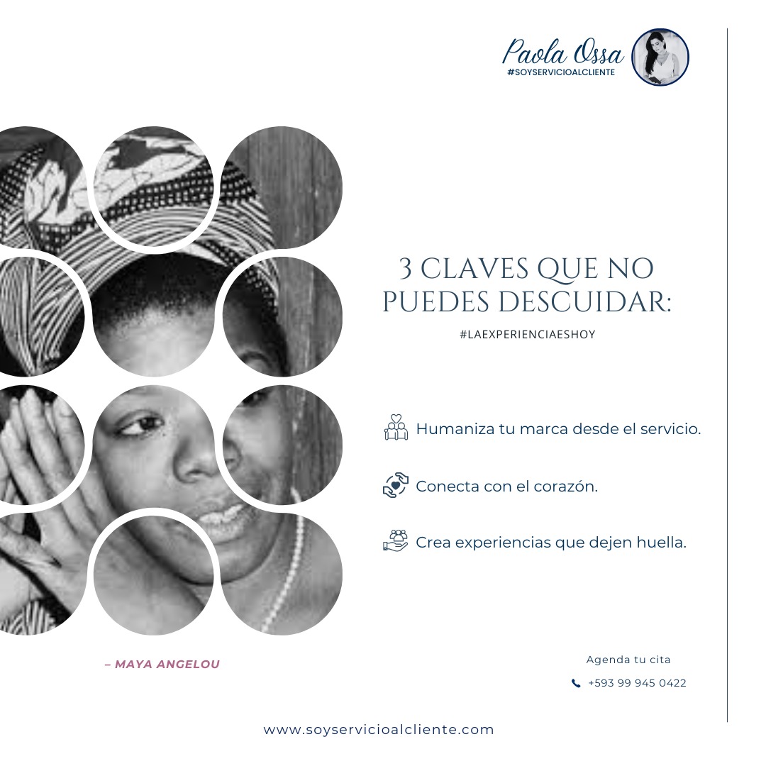 pao_ossa's tweet photo. “Los clientes olvidarán lo que dijiste, pero nunca cómo los hiciste sentir.” – Maya Angelou
#LaExperienciaEsHoy
Aquí te compartimos 3 cosas clave que no puedes descuidar:
🧡 Humaniza tu marca desde el servicio
🙌 Conecta con el corazón
 Crear experiencias https://t.co/iRbyHETUJ5