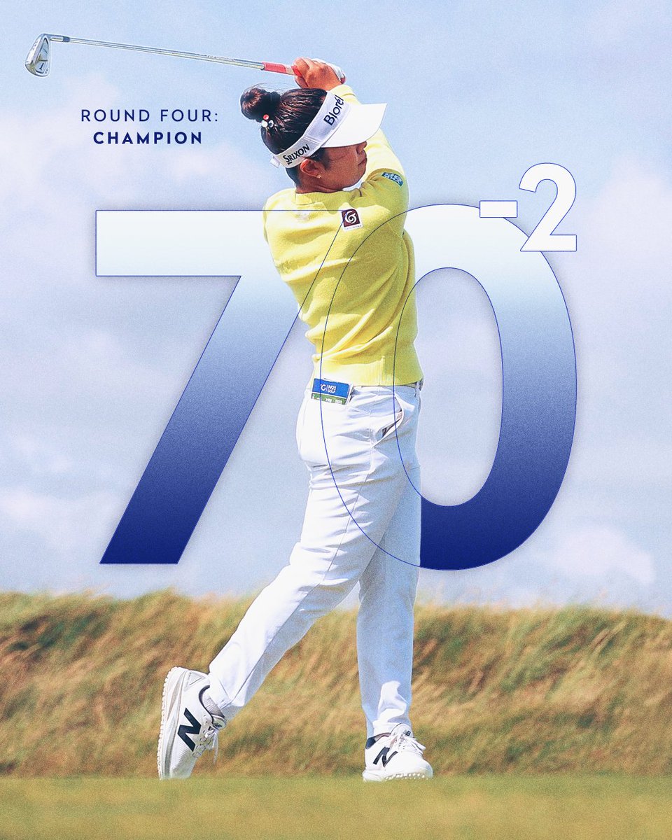 Consistency. Composure. Class. 💫

From start to finish, Miyu Yamashita delivered and these scorecards tell the story of her AIG Women’s Open triumph.