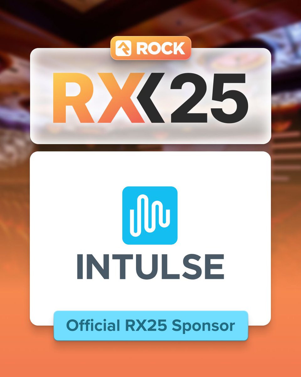 intulse's tweet image. We’re proud to be an official sponsor of #RX25 in Phoenix, Sept 23–25!
If you’re attending, stop by the Intulse booth and let’s talk about better ways to connect your church and community.
@rockrms #ChurchTech #ChurchComms