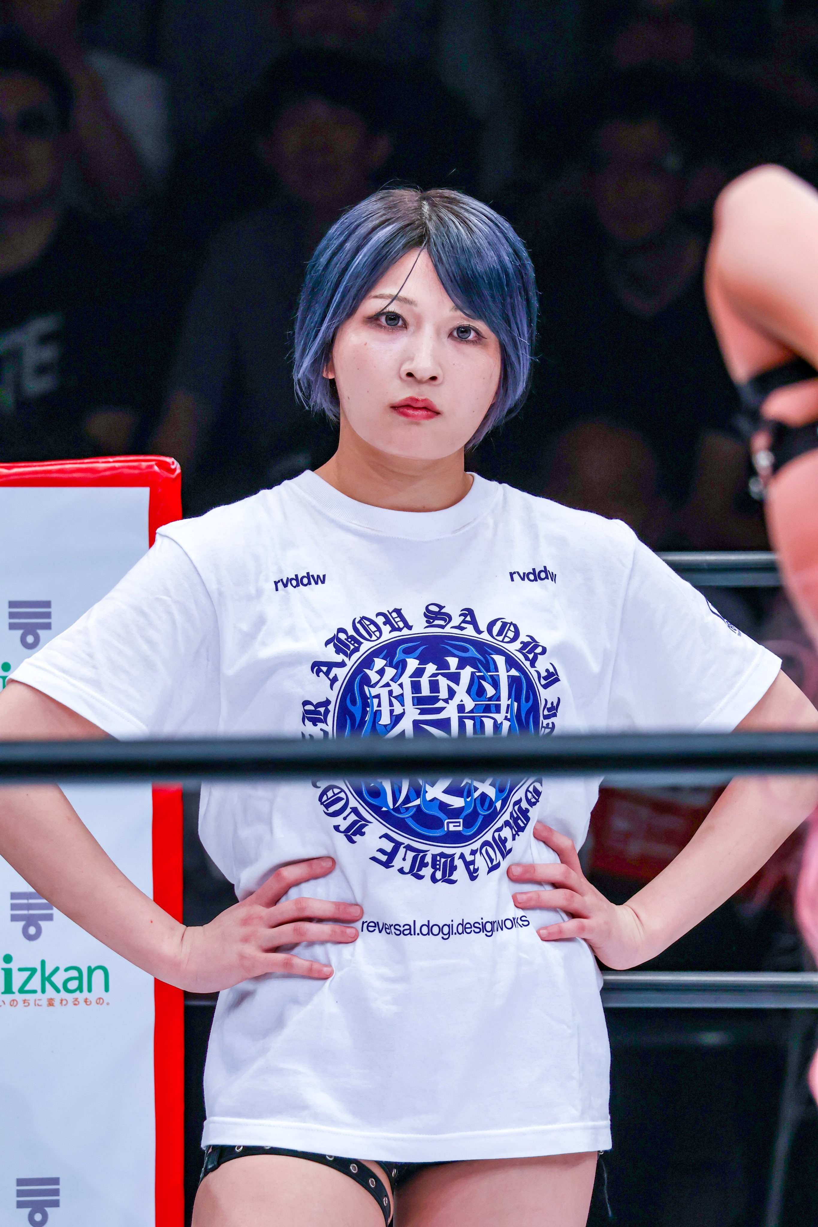 安納サオリ　Tシャツ　XLサイズ　新品未開封　スターダム 新商品】9月6日（土）横浜武道館大会よりreversal × 安納サオリ