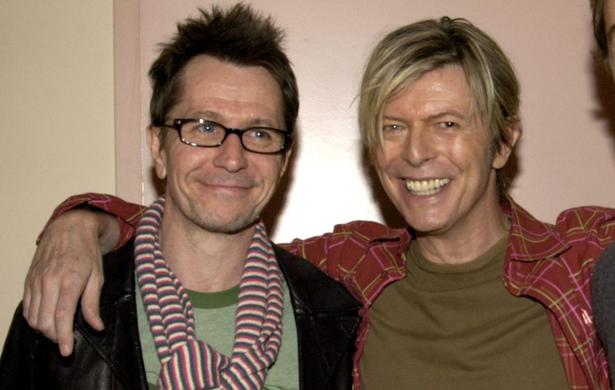 consequence's tweet image. Gary Oldman says it's no coincidence that the "world's gone to shit" since David Bowie died: "It was like he was cosmic glue or something. When he died, everything fell apart" → cons.lv/FUUYlQ