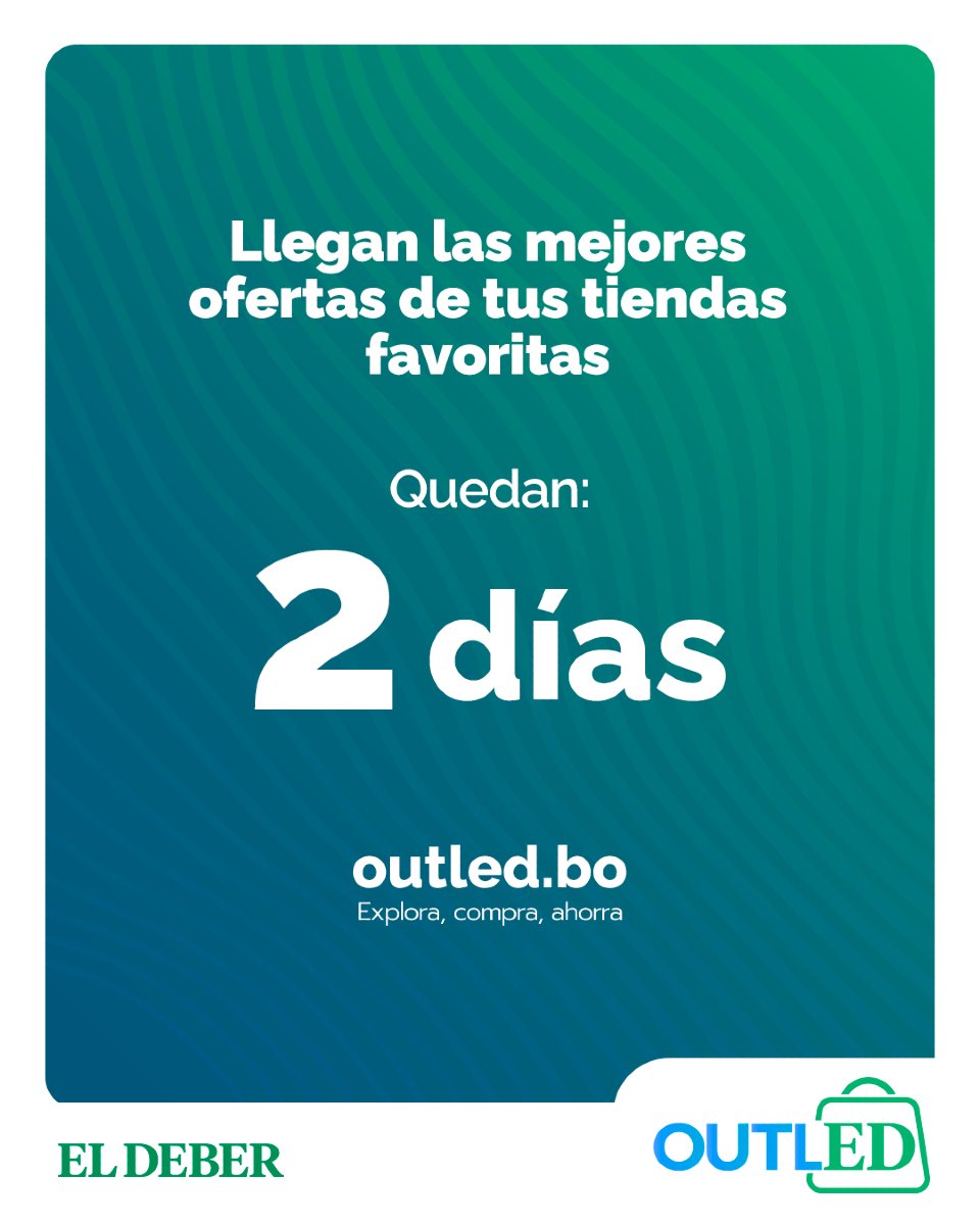 grupoeldeber's tweet photo. 🔥 Faltan solo 2 días para que el #OUTLED de #ELDEBER abra sus puertas digitales.
Encontrá en un mismo lugar todo lo que buscás, con precios que no te podés perder.
💻 Explorá, comprá y ahorrá en https://t.co/WH8m2vZEnK
📲 Informate más en nuestra nota web 👉 https://t.co/4hQuwR0bf4