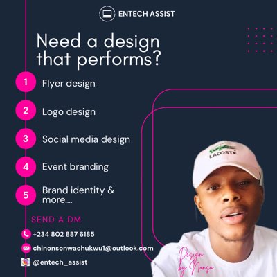 _workwithnonso's tweet photo. ENTECH Assist is LIVE #NewProfilePic https://t.co/qZ6WeOdnsi