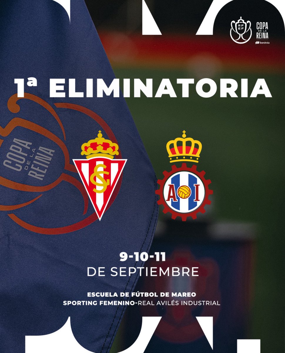 ⚔️ ¡A por ello! ⚔️

El Sporting de Gijón Femenino que dirige Alfonso Baldomir se medirá en la primera eliminatoria de la Copa de la Reina frente al Real Avilés Industrial de Segunda RFEF

▶️ Se disputará a partido único el 9, 10 o 11 de septiembre en la Escuela de Fútbol de Mareo