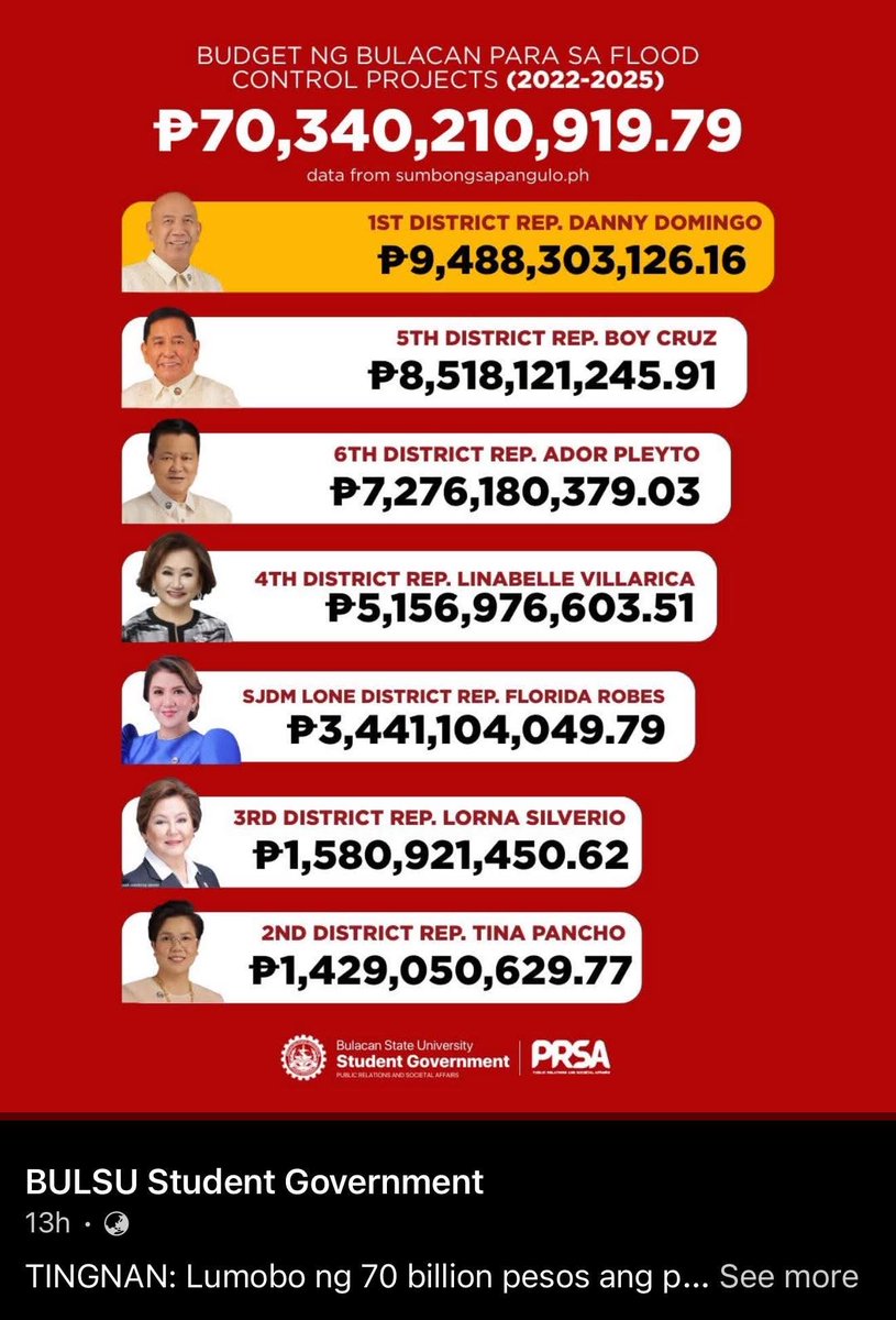altGenie's tweet photo. Why are Loyalistas, Pinklawans &amp; Komunistas—the Philippine Axis of Evil—hellbent to ruin Sara for ₱125M funds but silent as dead lambs on ₱70B flood projects? Because they never really cared about the funds – they only want to get their toughest rival out of their way to power. https://t.co/EUhMDcxxLz