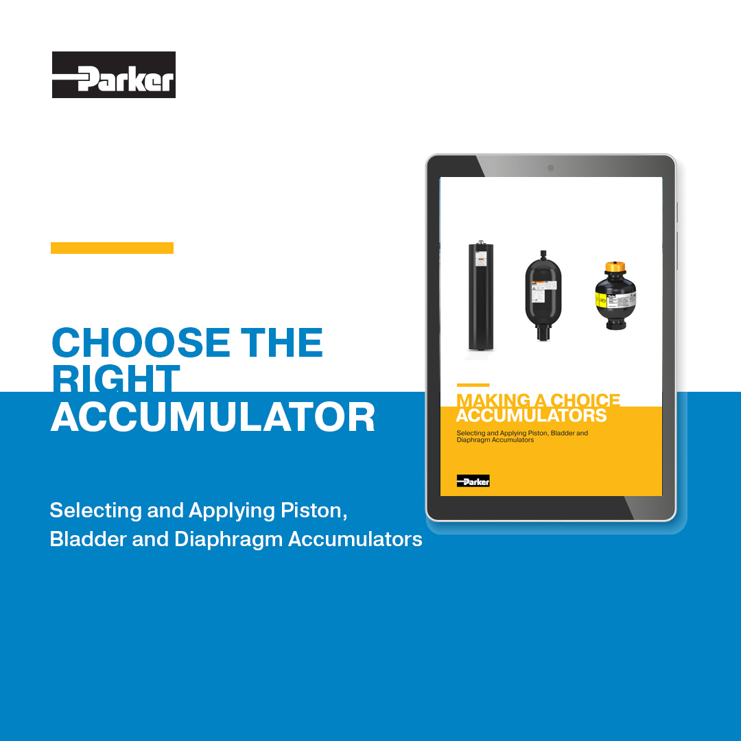 Struggling to pick the right accumulator? Our expert guide breaks down piston, bladder &amp; diaphragm types to boost your hydraulic system’s efficiency. Download now! prker.co/3Upjcc8

#IndustrialHydraulics #MobileHydraulics #Hydraulics