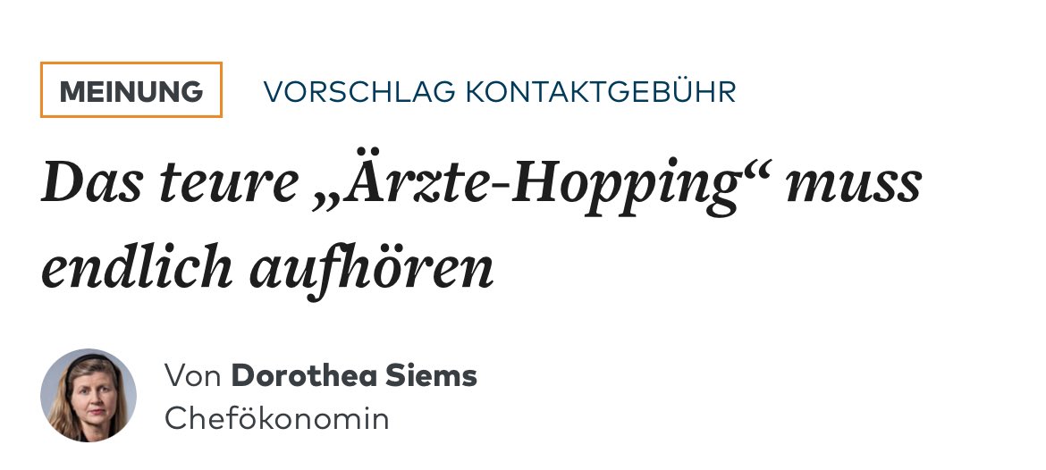 Das leistungslose Grundeinkommen für Kassenärzte gehört abgeschafft.