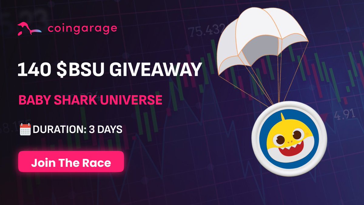 Coingarage (@coingaragesro) on Twitter photo 🪂 140 $BSU GIVEAWAY 🪂
How to Enter:
▪️ RT our pinned post, Comment & Bookmark
▪️ Follow us <a href="/Coingaragesro/">Coingarage</a>
▪️ Like + RT this post
▪️ Comment you Solana wallet & Tag 3 friends
⏳ Giveaway rolls in 72 hours!
Let’s run it up — good luck! 💜
<a href="/BSUniverse_OFCL/">Baby Shark Universe</a> 🪂 140 $BSU GIVEAWAY 🪂
How to Enter:
▪️ RT our pinned post, Comment & Bookmark
▪️ Follow us <a href="/Coingaragesro/">Coingarage</a>
▪️ Like + RT this post
▪️ Comment you Solana wallet & Tag 3 friends
⏳ Giveaway rolls in 72 hours!
Let’s run it up — good luck! 💜
<a href="/BSUniverse_OFCL/">Baby Shark Universe</a>