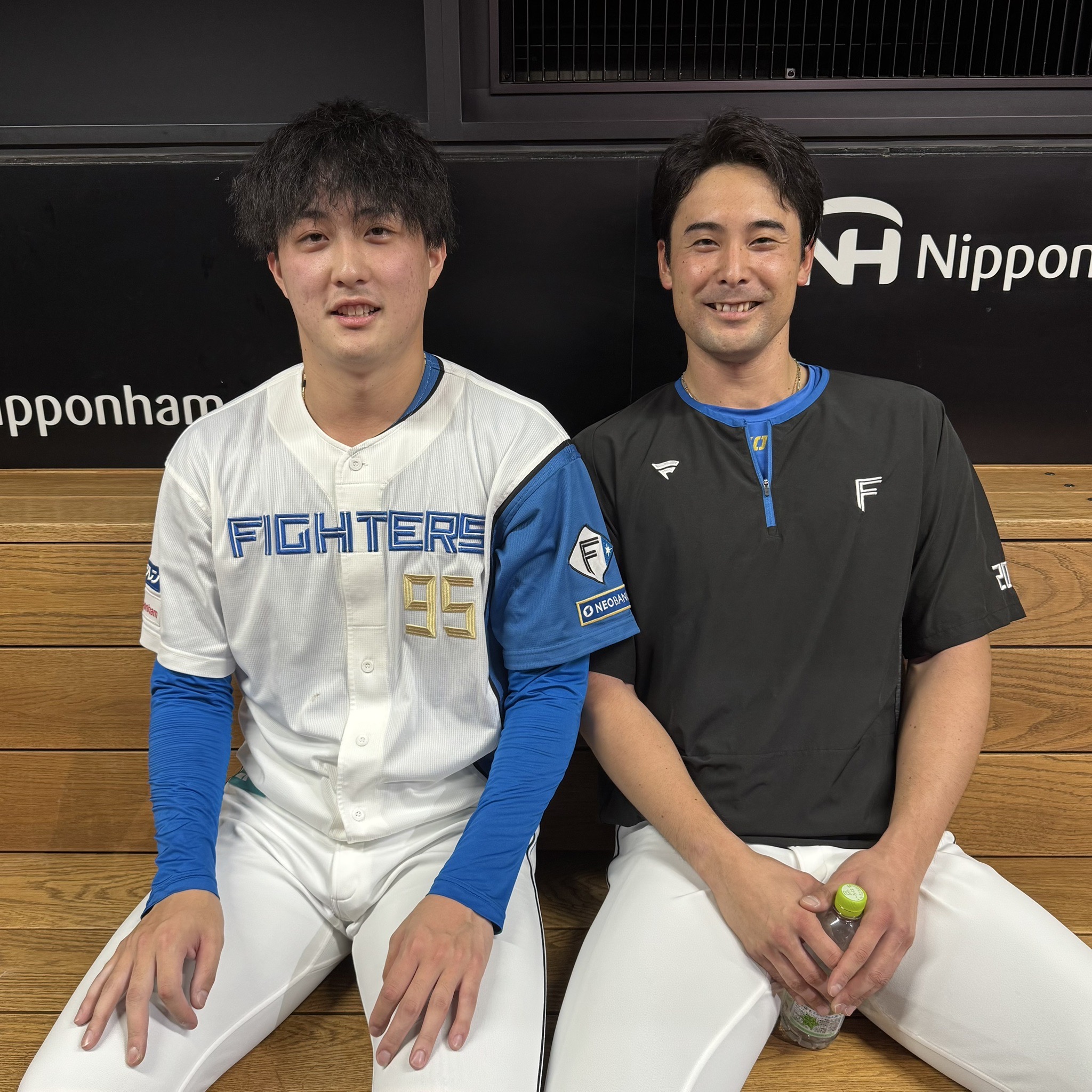 日本ハムファイターズ上原健太選手　半袖ウェア おっしゃれ～」日本ハムの上原健太が先輩左腕のファッション