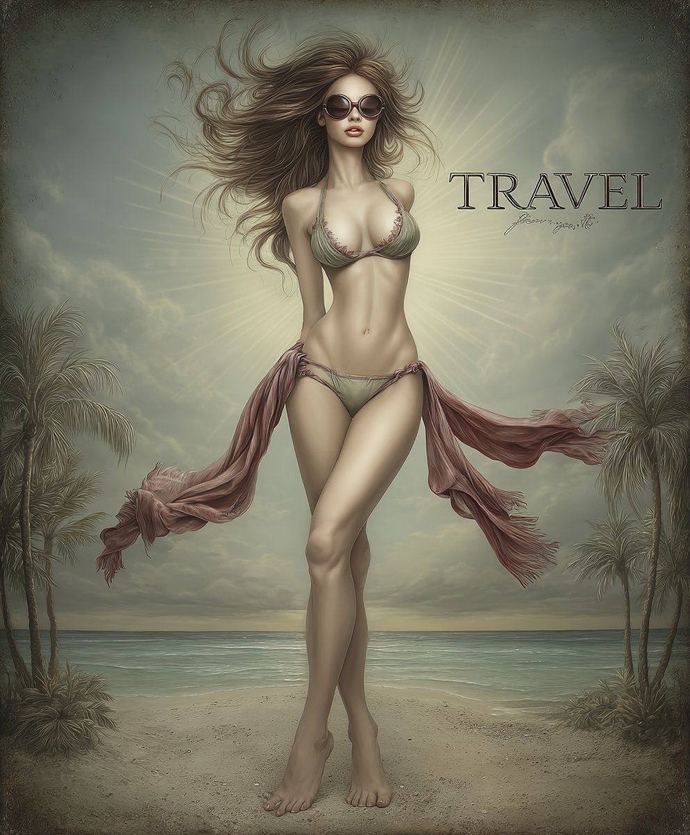 Today's Daily Theme is: vintage travel brochure on #midjourney 
#CzechAIArtists #AI #Midjourney #Aiartcommunity #AIart