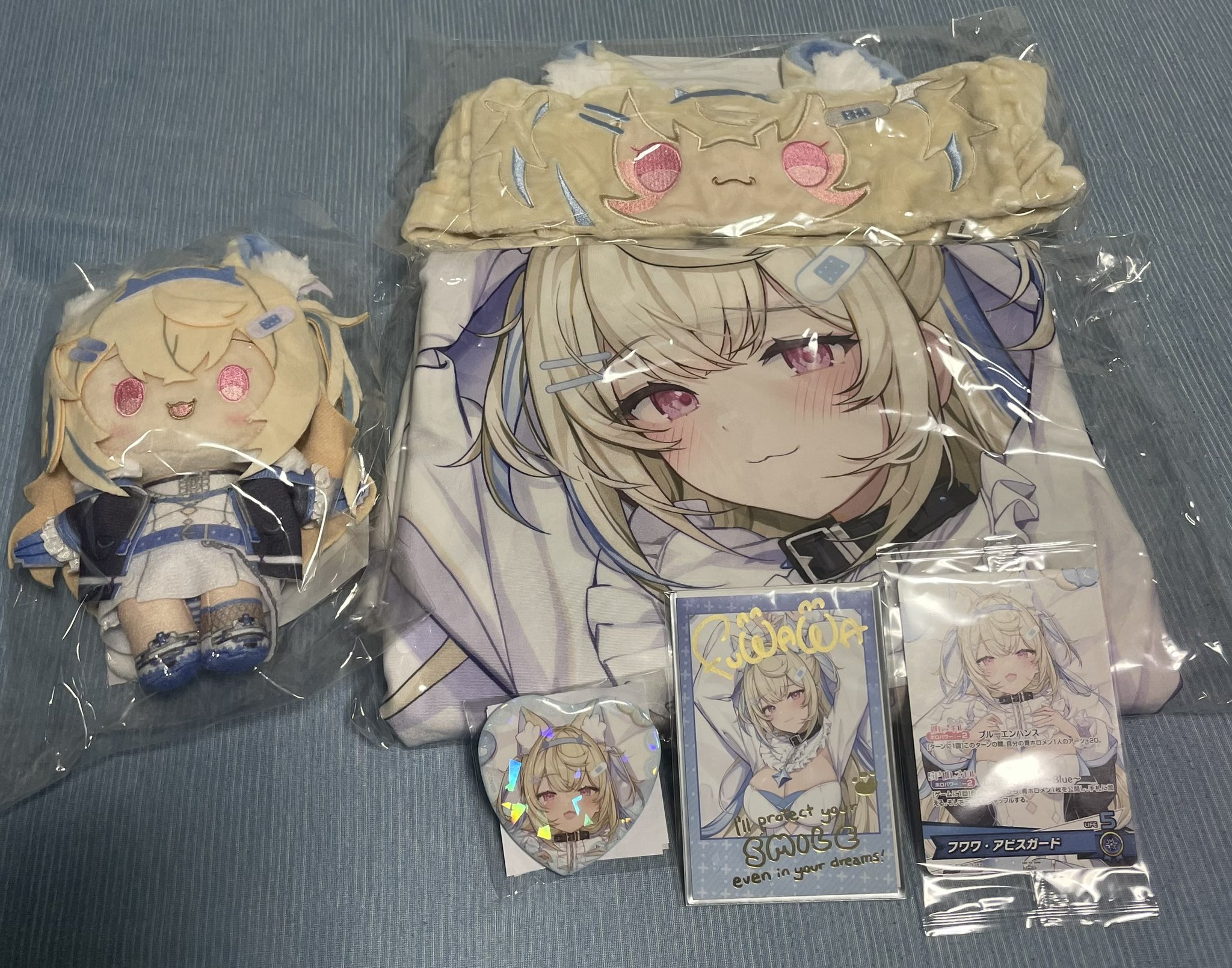 フワワ・アビスガード 誕生日記念2025グッズ 抱き枕カバー ホロライブ