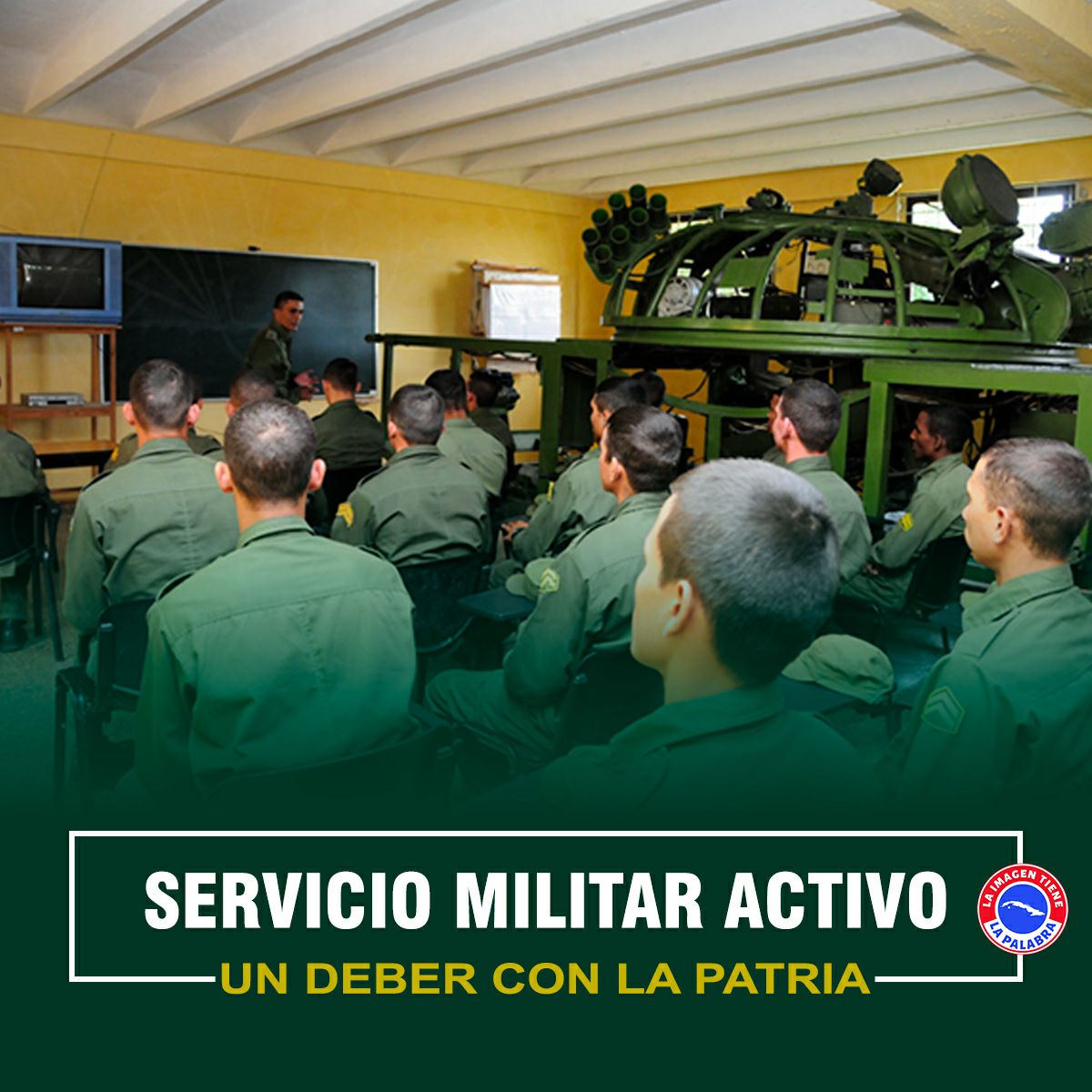 ‼️EL servicio militar activo para los jóvenes el SMA constituye el momento durante el cual adquieren las habilidades y disciplina que les permite prepararse para defender la Patria y para la vida. #FARCuba
#SiempreJoven