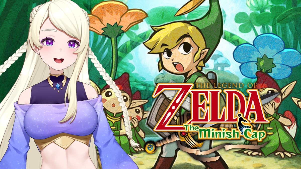 ☁GOOD MORNING BREEZIES ☁

Tonight we will be playing my very first Zelda game, The Minish Cap! See you all tonight at 6pm EST!