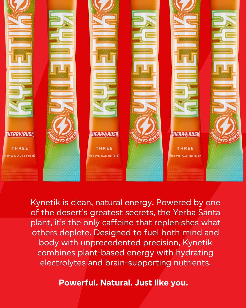 ScottSeiberlin1's tweet photo. @thegarybrecka I start my mornings with K-Y-N-E-T-I-C because it fires up my mind and body. Clean energy, sharp focus, and no crash later in the day. It’s how I set the tone for growth, productivity, and winning the day. https://t.co/adZXEUtldo