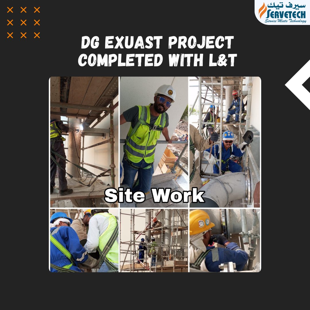 Servetech_'s tweet image. We’re proud and grateful to announce the completion of DG Exhaust works for the 6 Schools Project in Abu Dhabi (L&amp;amp;T). Built to spec, delivered on schedule, safety-first. Here’s to more winning collaborations ahead. ✨
#ProjectSuccess #EngineeringExcellence #AbuDhabiProjects