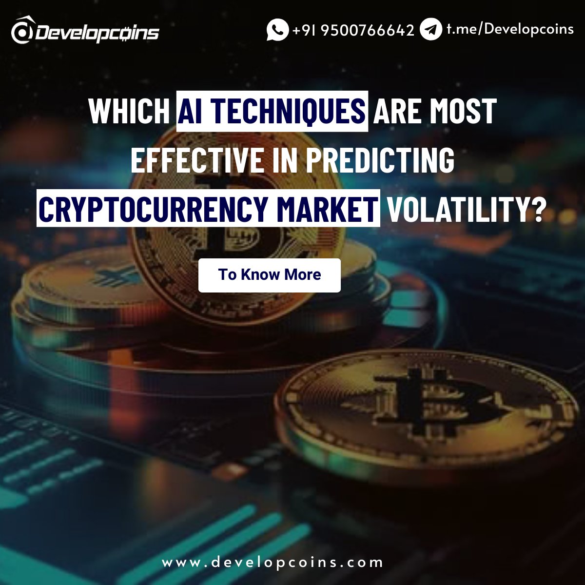 developcoins's tweet image. Transform your trading strategy with AI-powered volatility prediction models that adapt to market dynamics in real time.

Let’s harness AI to predict volatility—starting today! &amp;gt;&amp;gt;developcoins.com

#CryptoAI #BlockchainAI #TradingWithAI #USA #Canada #Germany #Australia