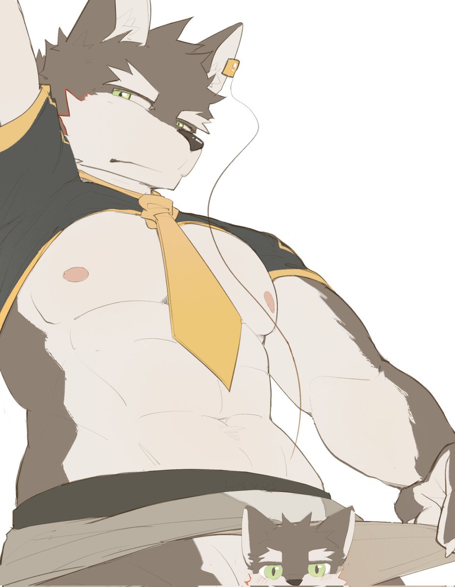 参考图竟然是自己的身材照