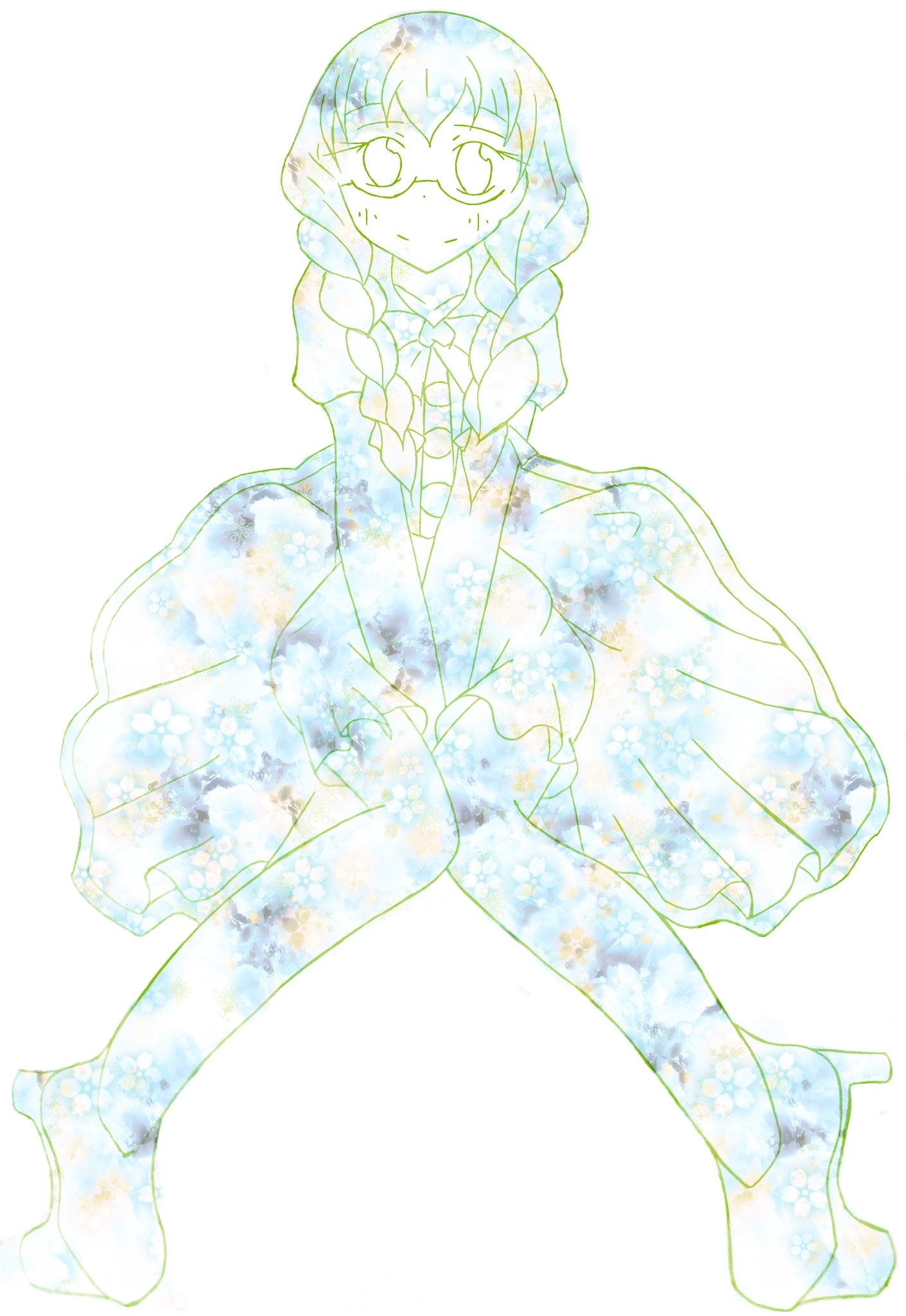 創作【あたたかなゆめ】手描きイラスト 下絵付き commission♡ 🎀｡・ﾟ♡ﾟ・｡🎀｡・ﾟ♡ﾟ・｡🎀 ｡・ﾟ♡ﾟ