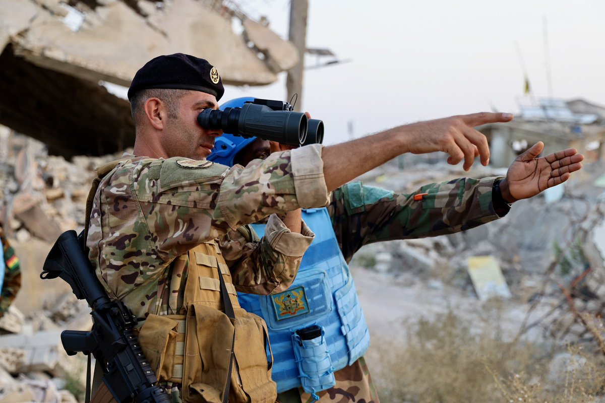 During a recent operation in south Lebanon, UNIFIL peacekeepers, in close coordination with <a href="/LebarmyOfficial/">الجيش اللبناني</a>, discovered a tunnel of approximately 50 meters and several unexploded ordnances near Al Qusayr. In line with resolution 1701, the findings were handed over to the LAF.