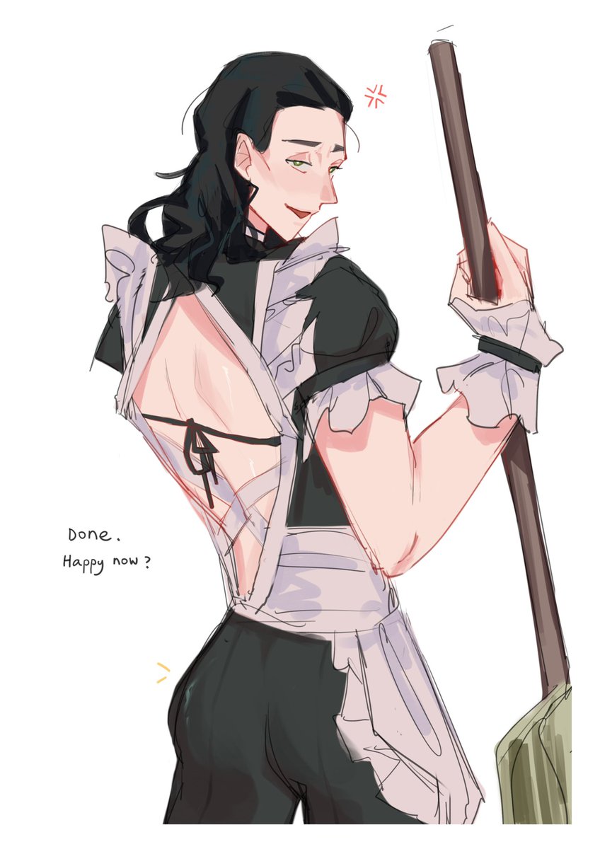max_een_'s tweet photo. Wait DID I NOT POST THIS??!
Anyway #malemaid #loki ur welcome https://t.co/KxJ6ElOyFZ