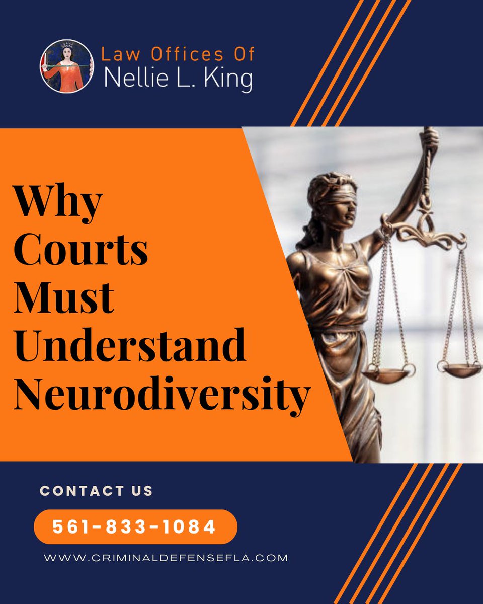 🧩 The justice system often overlooks neurodiverse individuals. We advocate for autistic defendants’ rights, ensuring they aren’t penalized for being different. 

criminaldefensefla.com/florida-autism…

#NeurodiversityInCourt #ASDDefense #LegalInclusion #CriminalDefense #AutismAwareness