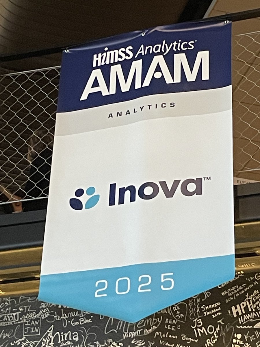 "Epic" achievement for InovaHealth highlighted at Epic UGM in Verona WI! ⁦<a href="/InovaHealth/">Inova</a>⁩ ⁦<a href="/NorthStarAnes/">NorthStar Anesthesia</a>⁩ ⁦<a href="/UVA/">UVA</a>⁩