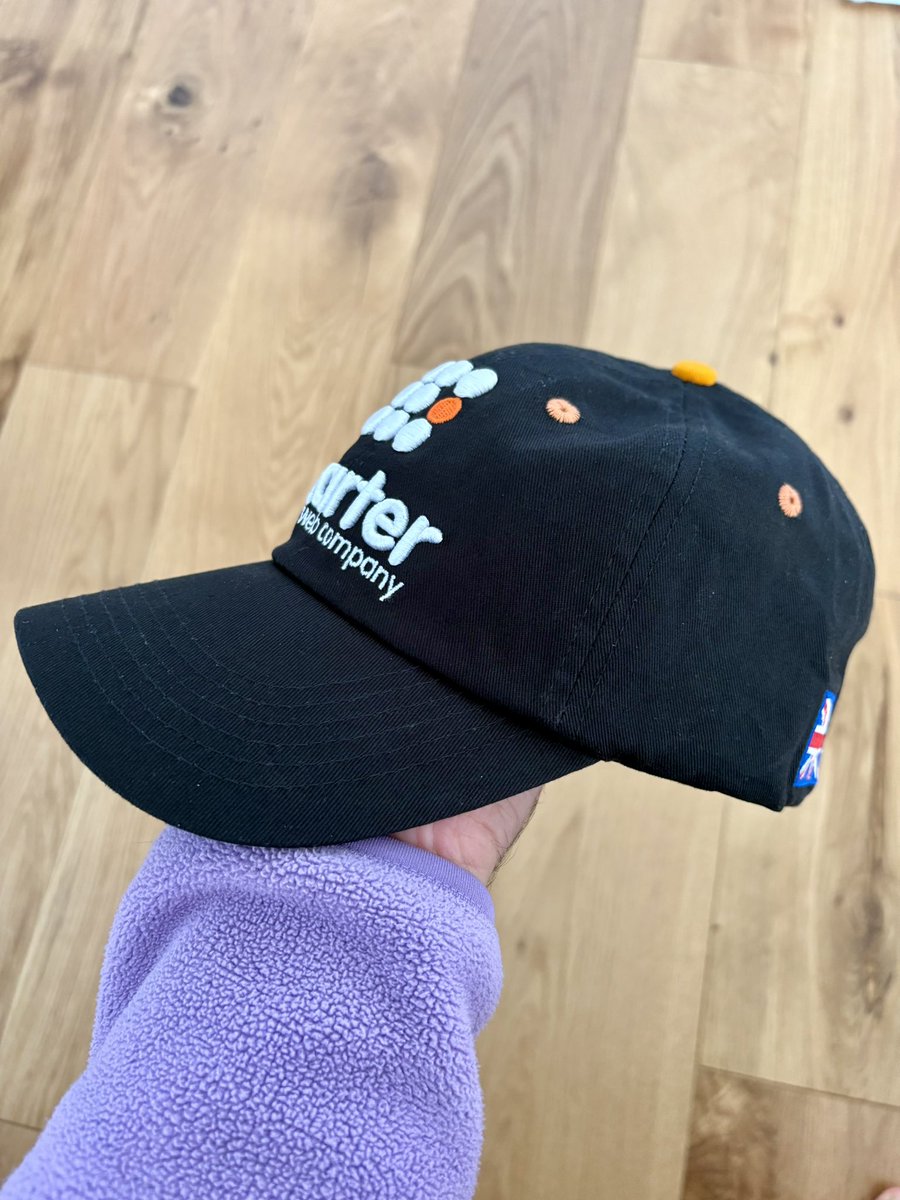 Only right my SWC cap arrives on my bday 🔥