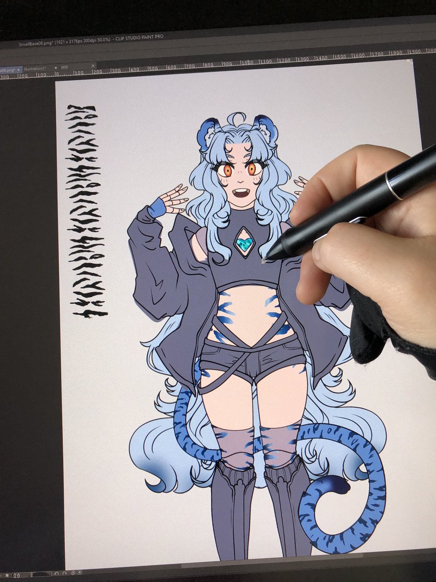 Kleiner wip für ein Costumdesign <3 

#wip #charakterdesign