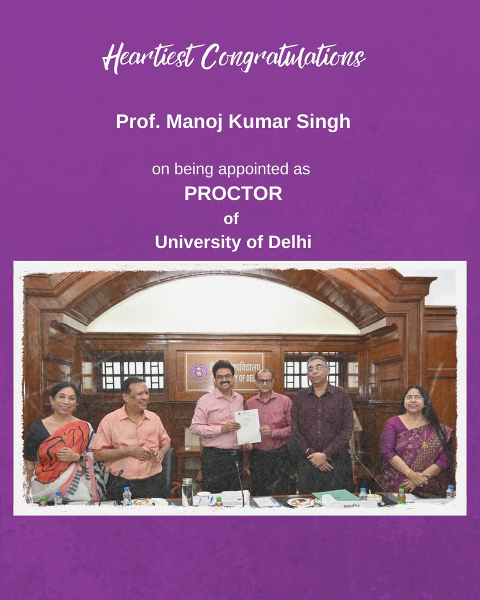 Dept. of Anthropology | Univ of Delhi | Official tweet media