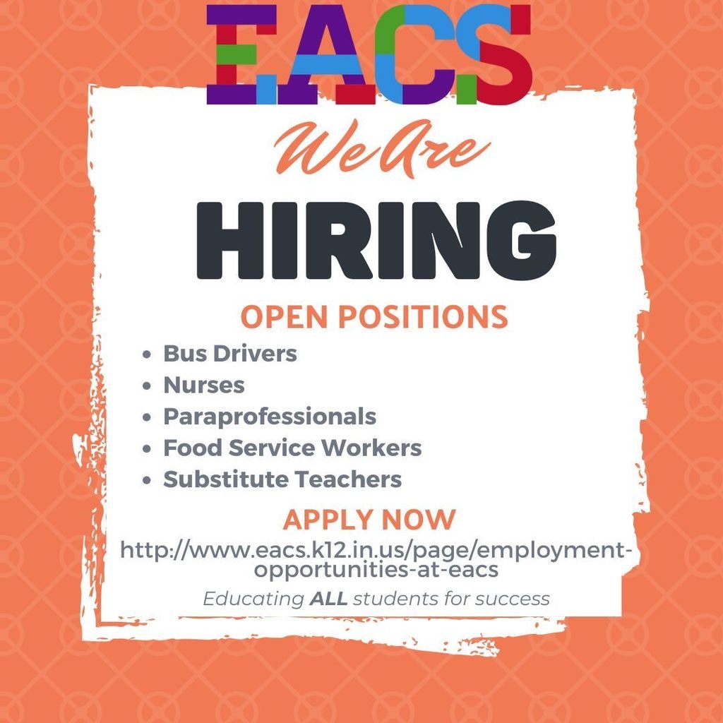 EACS is Hiring!