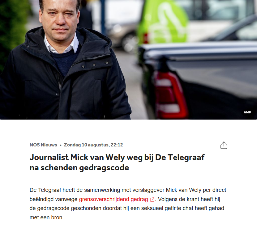 SterkVest's tweet photo. @NOS Grappig de naam #MickvanWely moest zelfs in de titel van het artikel bij de @NOS...

https://t.co/Sv8wmjtWNS

https://t.co/YWu1iCw520

#OumaimaAbalhaj https://t.co/MEBiAQ2ptA