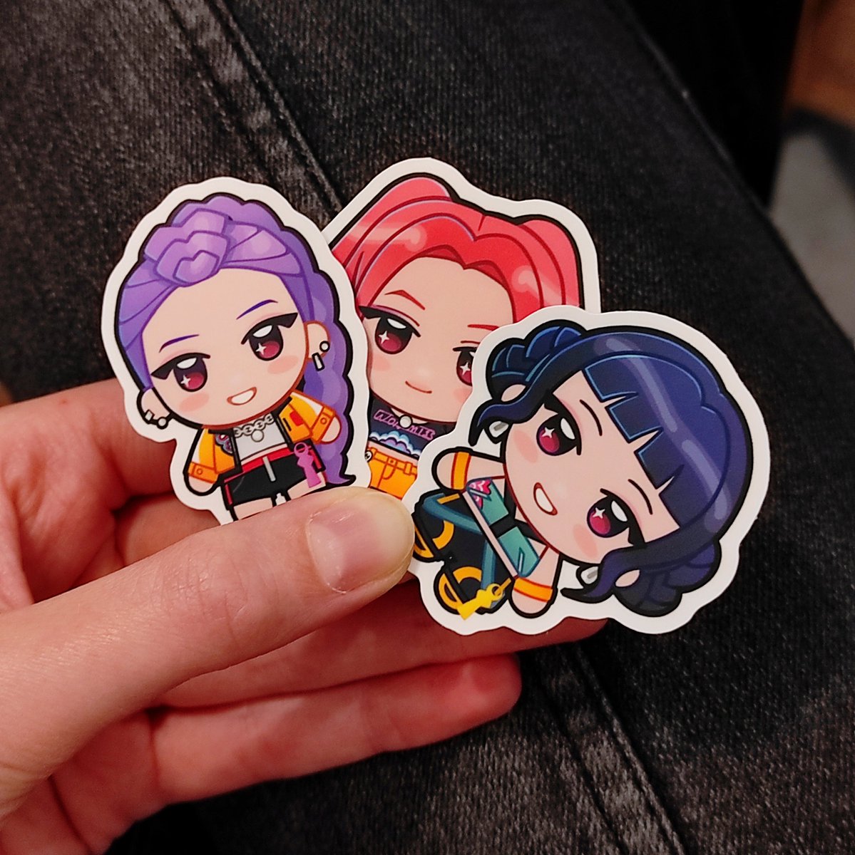 Stickers of the gals #kpdh #KpopDemomHunters