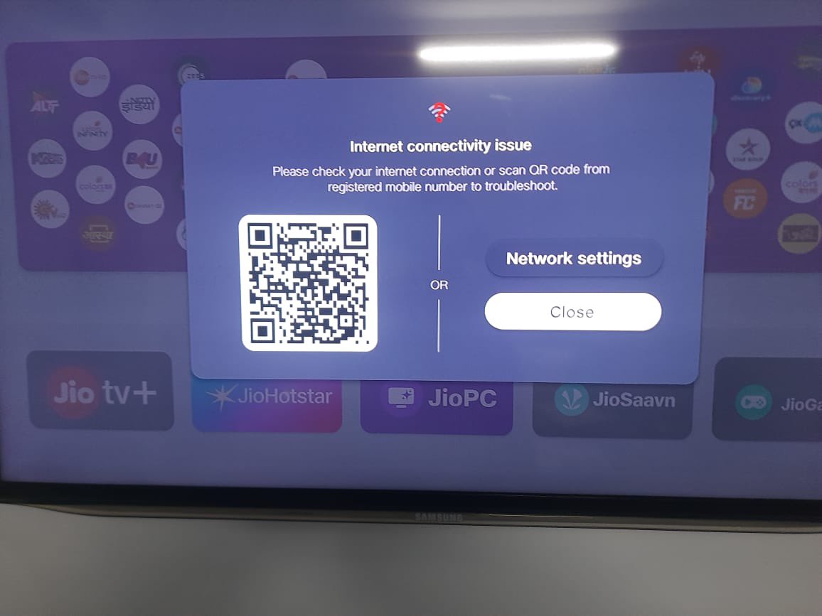 sidshanker's tweet photo. @JioCare How is the issue resolved if I keep getting this? https://t.co/fBr6lRsOwP