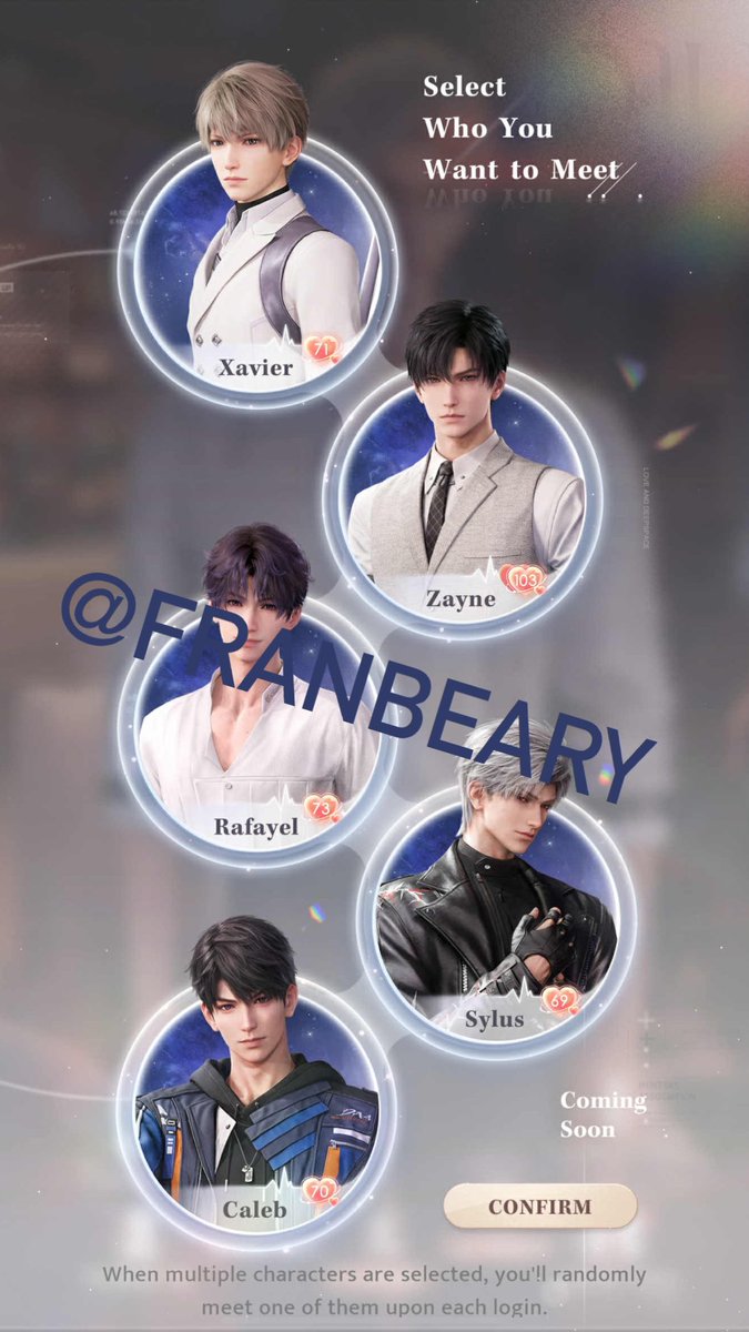 franbeary's tweet photo. @moonbebe_zayne Thank you for the giveaway!! Hoping I get
chosen cause Zayne has not come home in the summer banner and I’m at my wits end with this man 😩 #LoveandDeepspace  #恋与深空 #黎深 #Zayne #HappyBirthdayZayne https://t.co/5i8UVK4Nn0