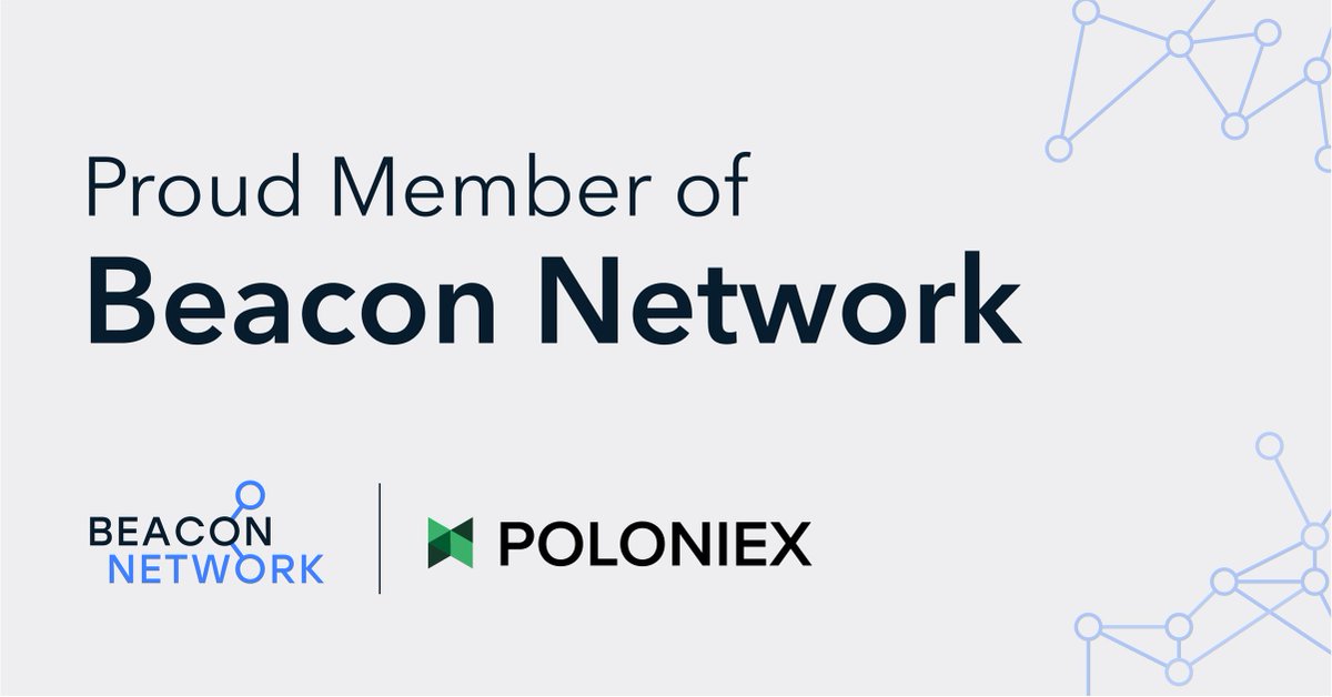 Poloniex's tweet photo. 📢 We are honored to announce that #Poloniex is now a founding member of @trmlabs’ #BeaconNetwork, a global initiative to stop illicit finance in real time. 💪🔰
Stronger cross-border cooperation and compliance standards are key to building a safer digital asset ecosystem. ✅ https://t.co/wrqsITbNRp