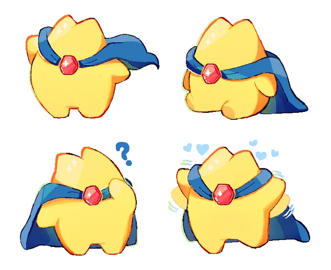 Oh my gosh starman is so cute!! ;0; I'm so excited to play Kirby Air Riders AH #KirbyAirRiders