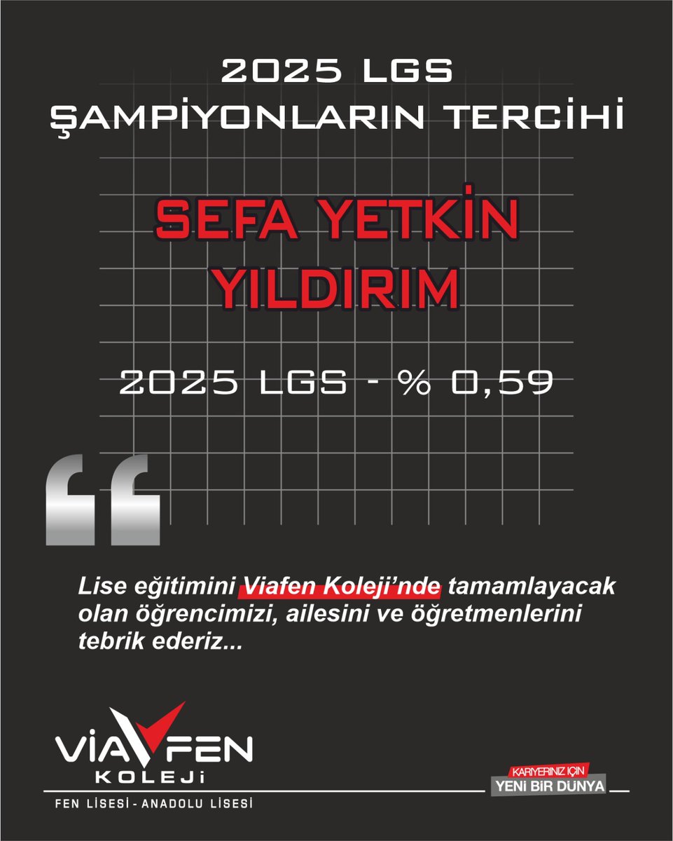 Kolej_Viafen's tweet photo. Şampiyonların Tercihi Viafen Koleji... https://t.co/fESpx22dpC