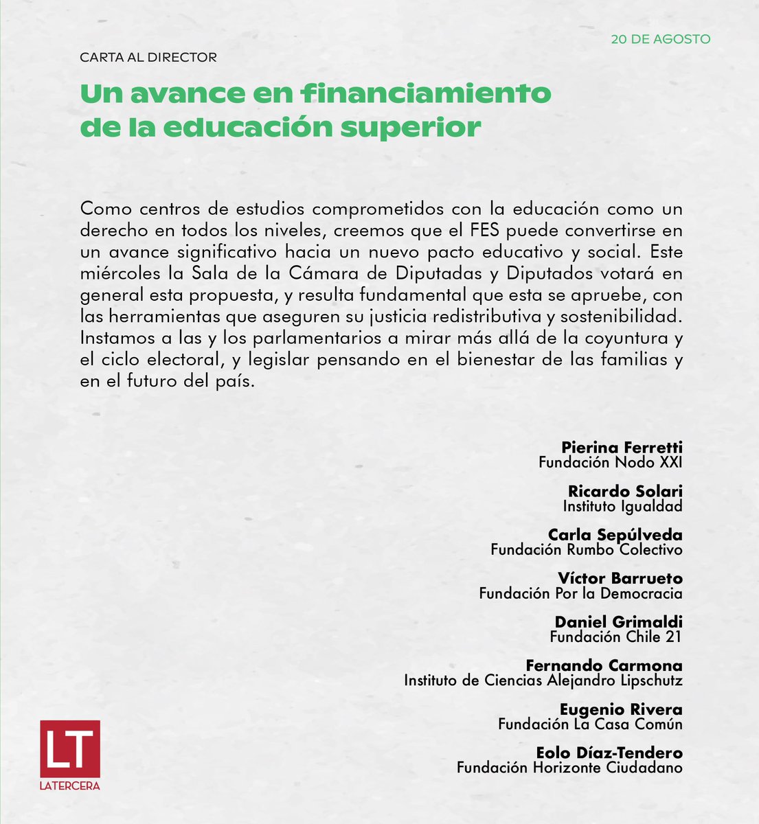 Hoy la Cámara vota el fin al #CAE 🎓✊. Una oportunidad histórica para terminar con el endeudamiento estudiantil y avanzar hacia un sistema más justo y eficiente 🇨🇱.