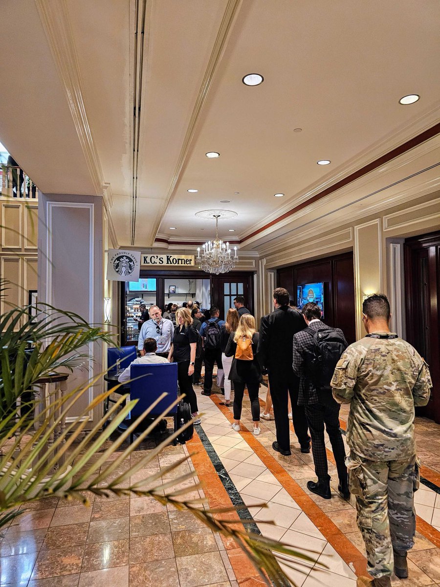 FedTechMagazine's tweet image. Good morning from #TechNetAugusta! Have you fueled up for Day 2 at K.C.'s Corner yet?
