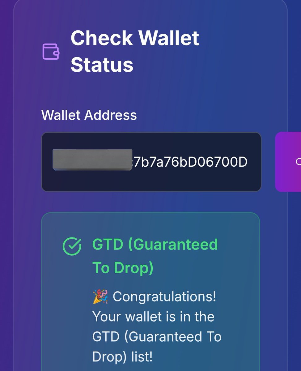Aliwise™ 🔺 (@flystar231) on Twitter photo #DgenzOnchian by <a href="/0x_Quickosss/">Quickosss 🏴☠️</a> WL checker is live 🖇️
dgenz-onchain.xyz/wallet-checker
You got wl from me, time to check and ready for mint in,less than 3hrs! #DgenzOnchian by <a href="/0x_Quickosss/">Quickosss 🏴☠️</a> WL checker is live 🖇️
dgenz-onchain.xyz/wallet-checker
You got wl from me, time to check and ready for mint in,less than 3hrs!
