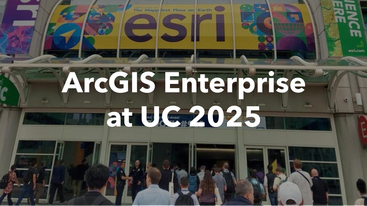 ArcGIS Urban (@arcgisurban) on Twitter photo #ArcGISEnterprise unveiled updates for scalability, security, and decision-making at #EsriUC2025. Highlights include immersive XR, real-time data, new beta features, and more. Check out the full list and start transforming your workflows today!
Read now ➡️ow.ly/4AcI30sOYQz #ArcGISEnterprise unveiled updates for scalability, security, and decision-making at #EsriUC2025. Highlights include immersive XR, real-time data, new beta features, and more. Check out the full list and start transforming your workflows today!
Read now ➡️ow.ly/4AcI30sOYQz