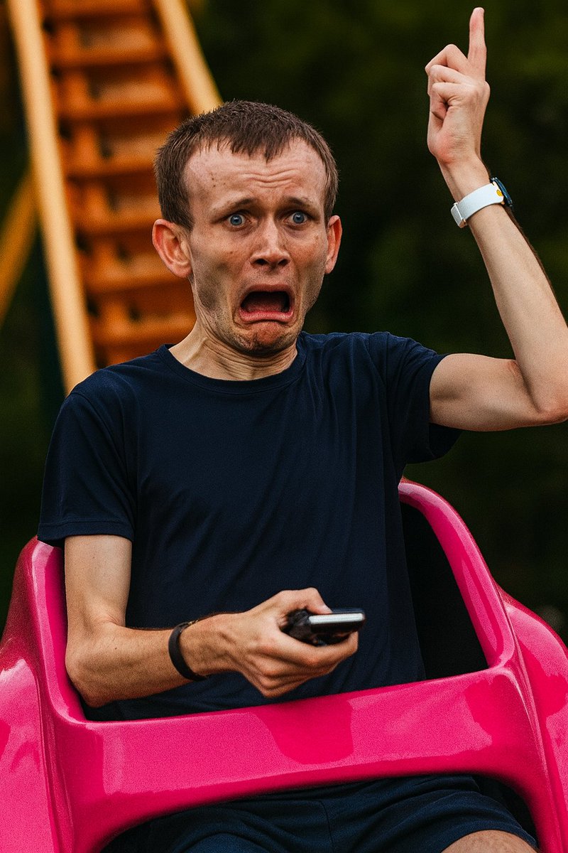 __M0Rk__'s tweet photo. "I wanted to go up onlyโฆ but I forgot this is $ETH"
๐ข๐ #Ethereum #ETH #Vitalik #RollercoasterLife #Crypto" https://t.co/ZFihKvj5Le