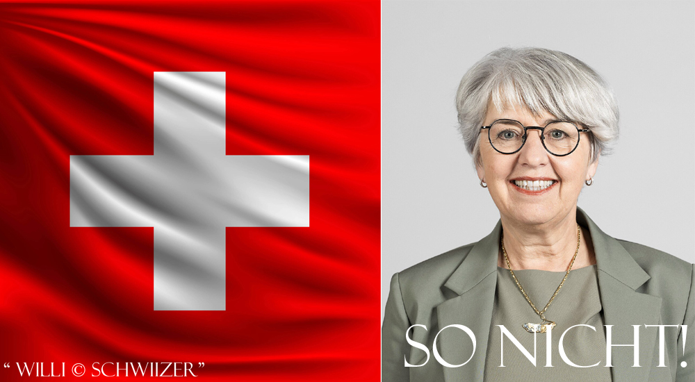 Frau Baume-Schneider 
Ihr neues "Epidemiengesetz" ist eine Frechheit❗️
Ich lege ihnen, ihren sofortigen Rücktritt nahe❗️
Versager haben wir in Bern genug❗️
Schweizer wehrt Euch und ergreift das Referendum❗️