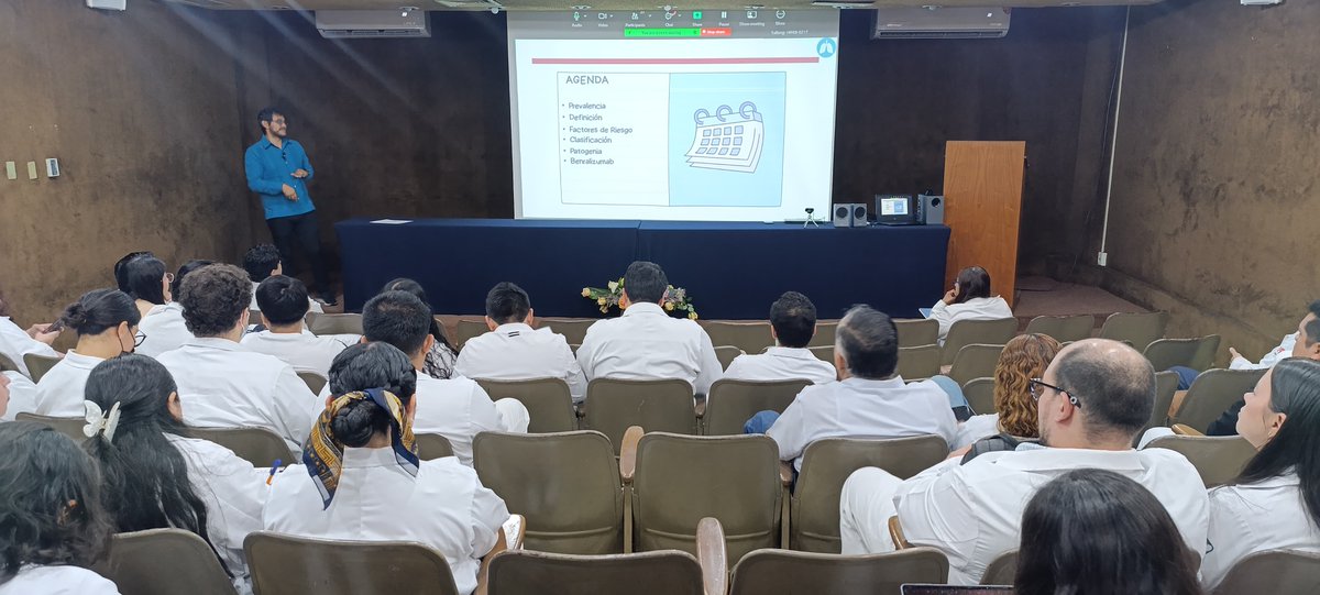 Ens_HRRB's tweet image. El pasado viernes 15 de agosto se llevo a cabo la Sesión General de Hospital con el Tema: "Fenotipificación del Paciente con Asma Grave" Ponente: Dr. Jorge Daniel Corzo Toledo
@SSalud_mx
@SSALUDVeracruz
@IMSS_Bienestar
#HRRB