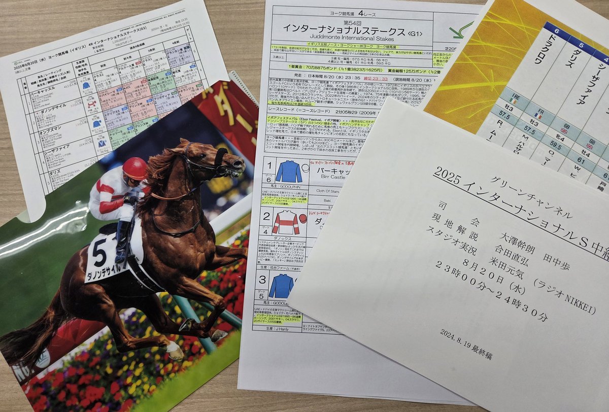 インターナショナルステークス - Search / X